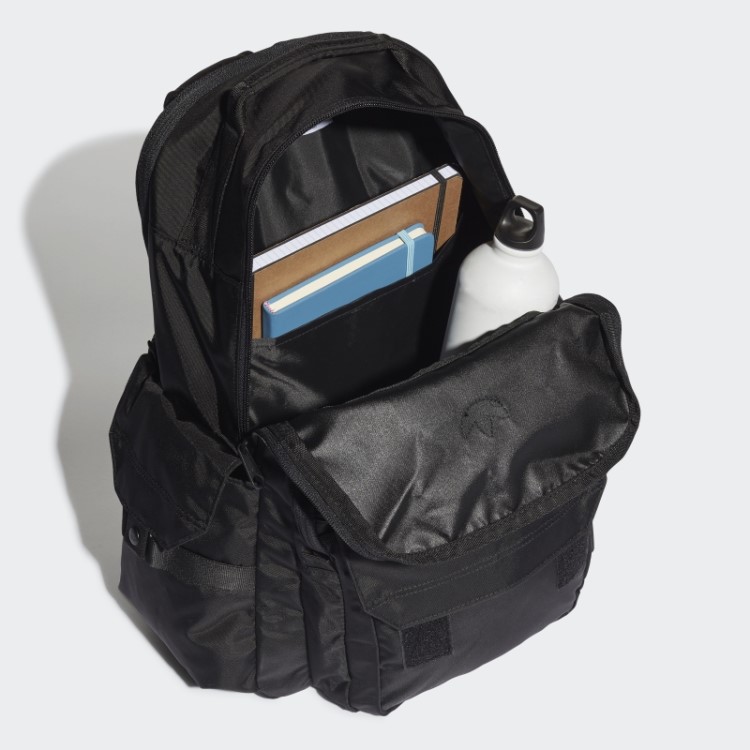Mochila Utilitária Preta Adicolor Contemporânea Adidas Grande