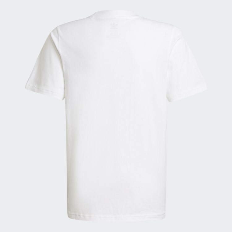 Camiseta Branca Adidas Adicolor