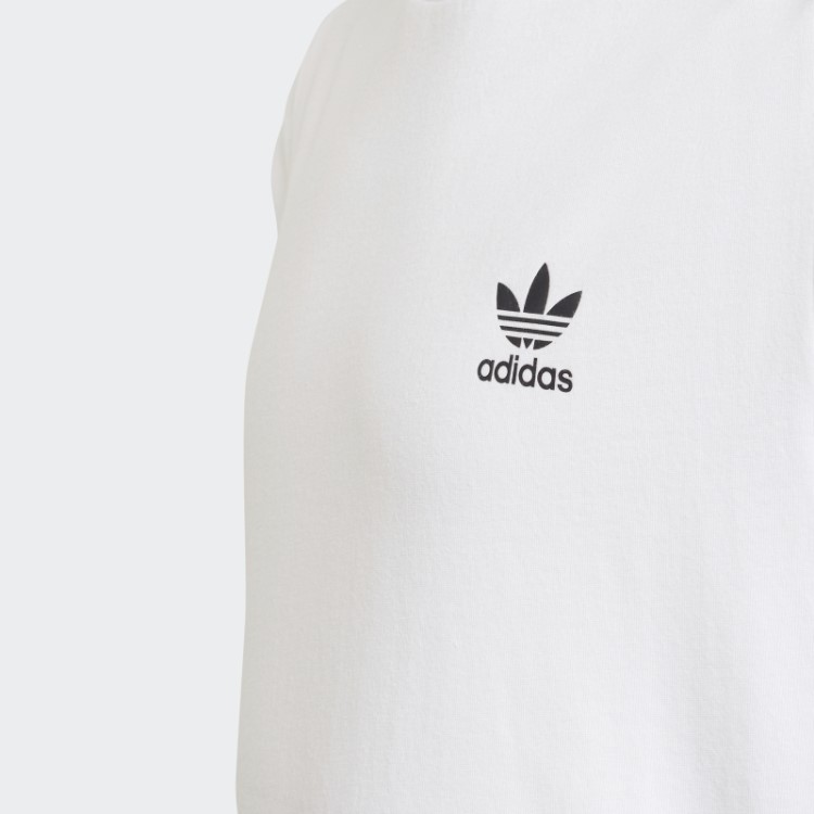 Camiseta Branca Adidas Adicolor
