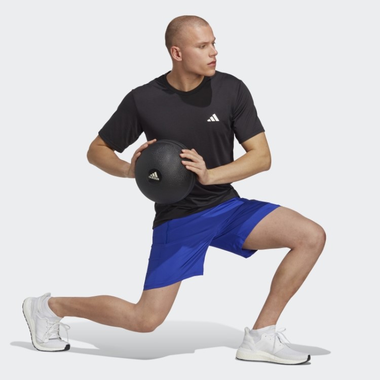 Camiseta De Treino Adidas Black Train Essentials Comfort