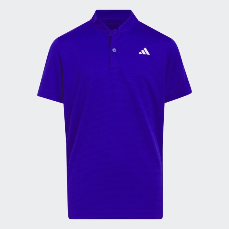Camisa Pólo Gola Esporte Azul Adidas