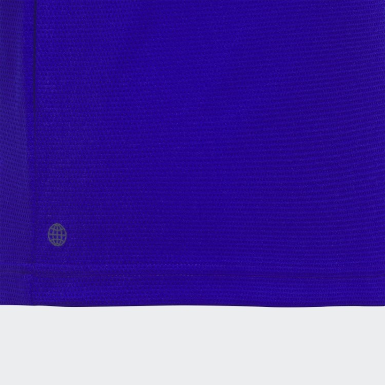 Camisa Pólo Gola Esporte Azul Adidas