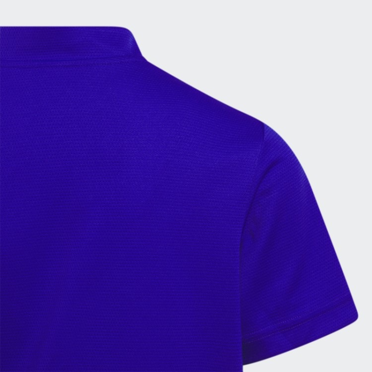 Camisa Pólo Gola Esporte Azul Adidas