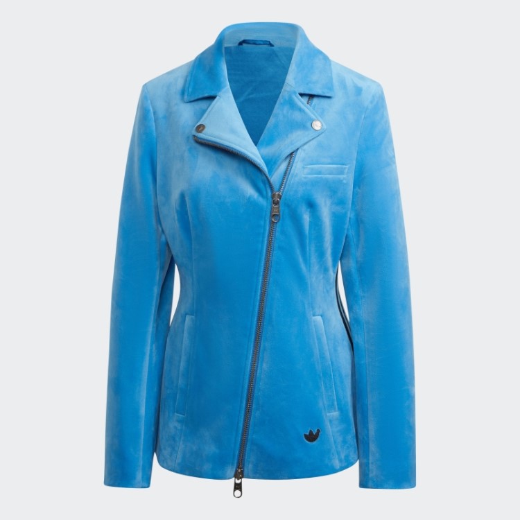 Jaqueta Blue Bird Versão Azul Biker Santiago Adidas