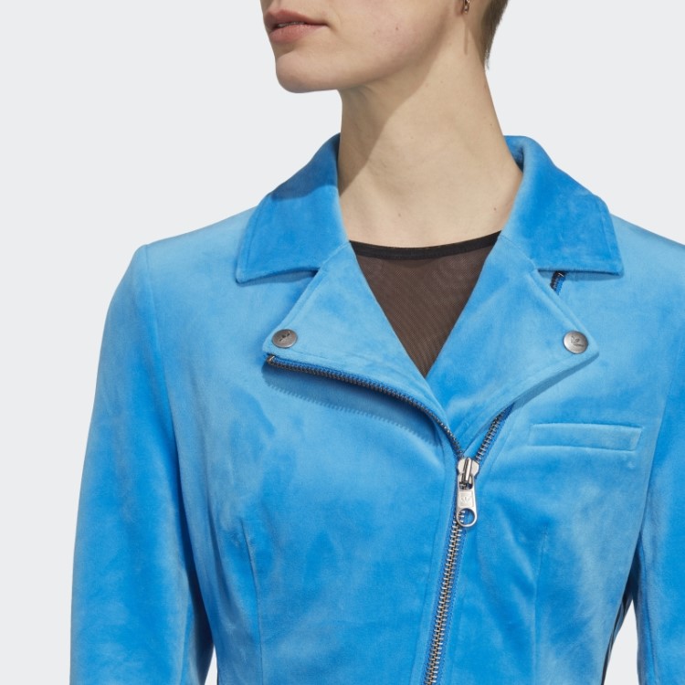 Jaqueta Blue Bird Versão Azul Biker Santiago Adidas