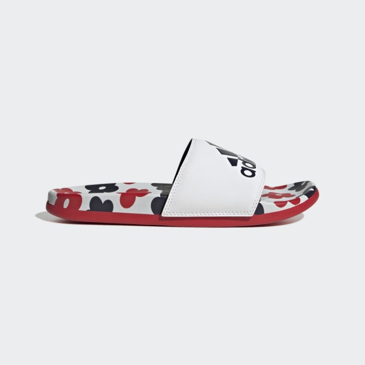 Adidas Adilette Comfort Slides Escarlate
