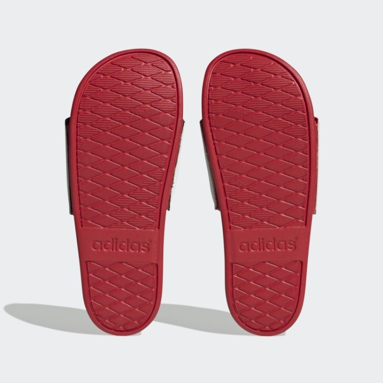 Adidas Adilette Comfort Slides Escarlate