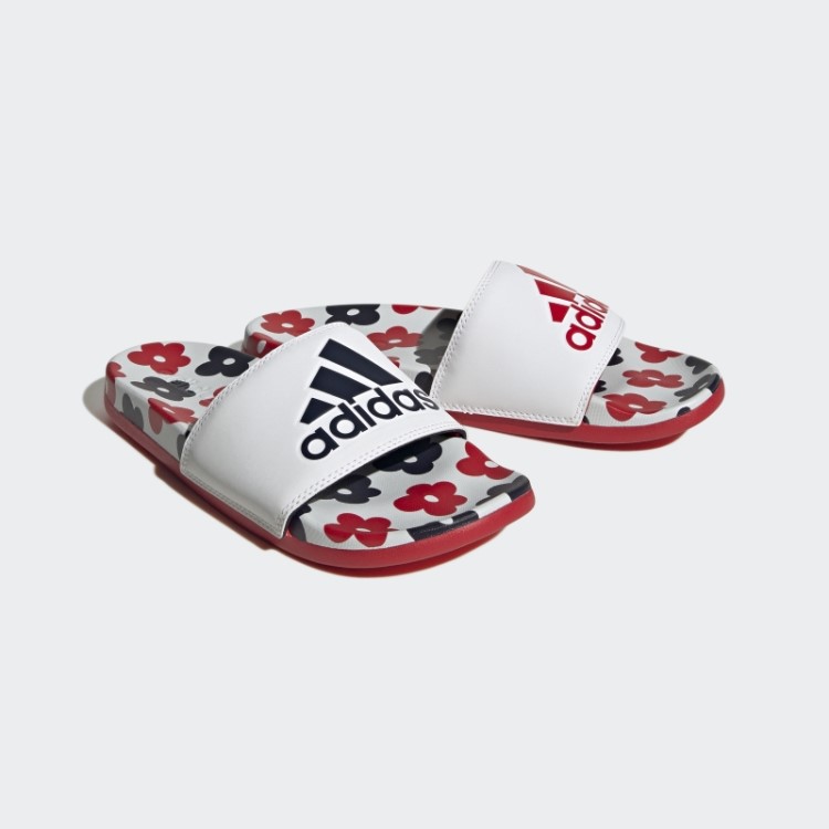 Adidas Adilette Comfort Slides Escarlate