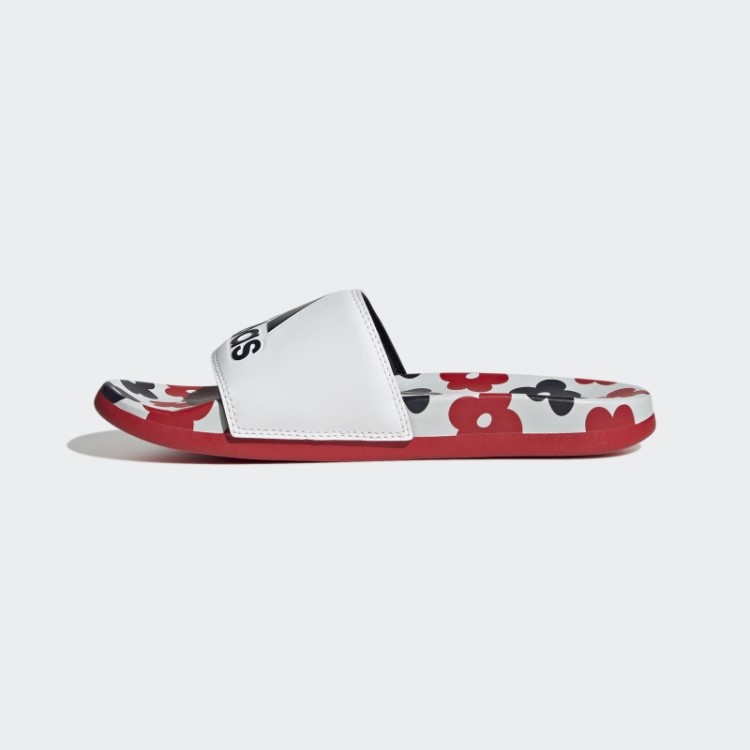 Adidas Adilette Comfort Slides Escarlate