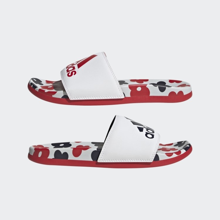 Adidas Adilette Comfort Slides Escarlate