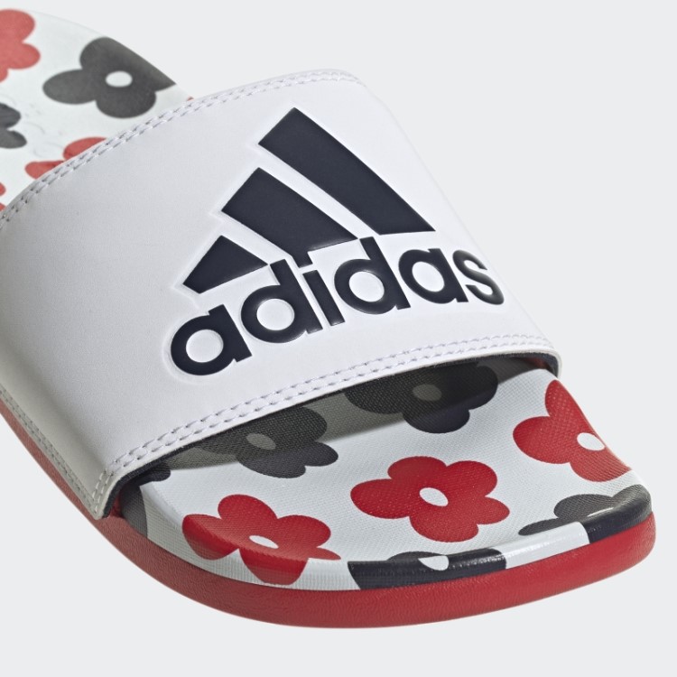 Adidas Adilette Comfort Slides Escarlate