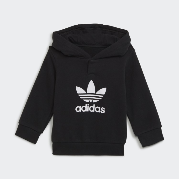Conjunto Moletom Adicolor Adidas Preto