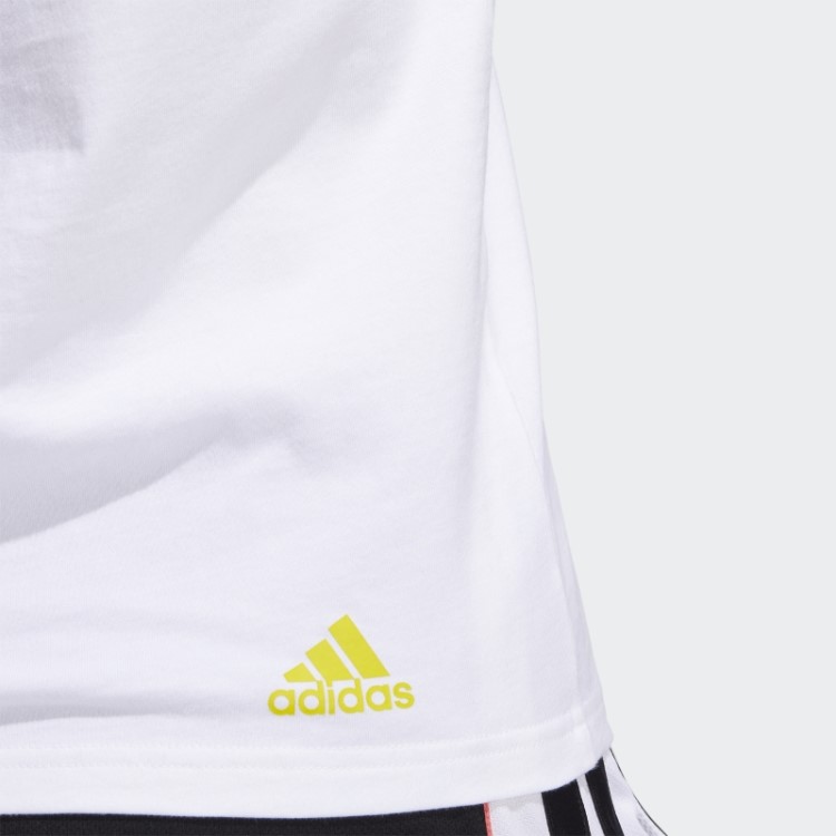 Camiseta Adidas Lailaa Branca