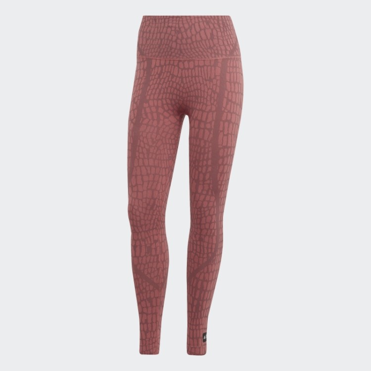 Leggings 7/8 Bordô Adidas Formotion Sculpt Croco