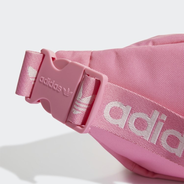 Bolsa De Cintura Clássica Rosa Adidas Adicolor