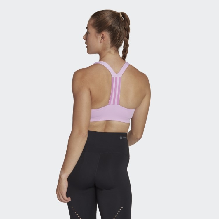 Sutiã De Treinamento De Suporte Médio Powerimpact Adidas Lilás