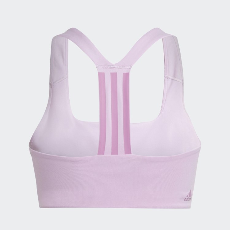 Sutiã De Treinamento De Suporte Médio Powerimpact Adidas Lilás