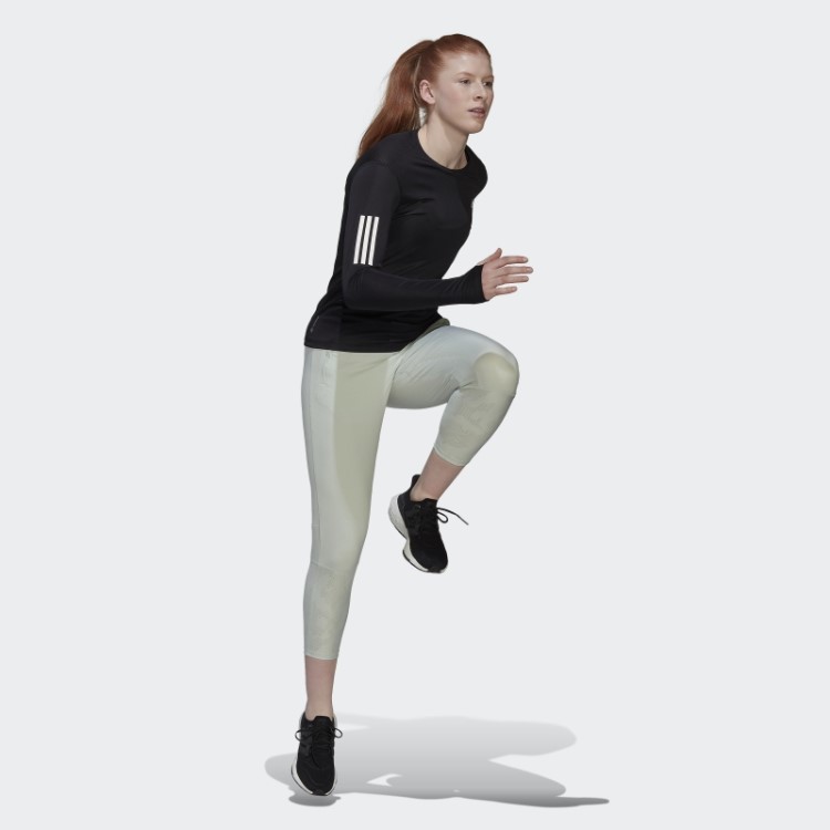 Calça De Corrida Verde Adidas Feita Para Ser Refeita