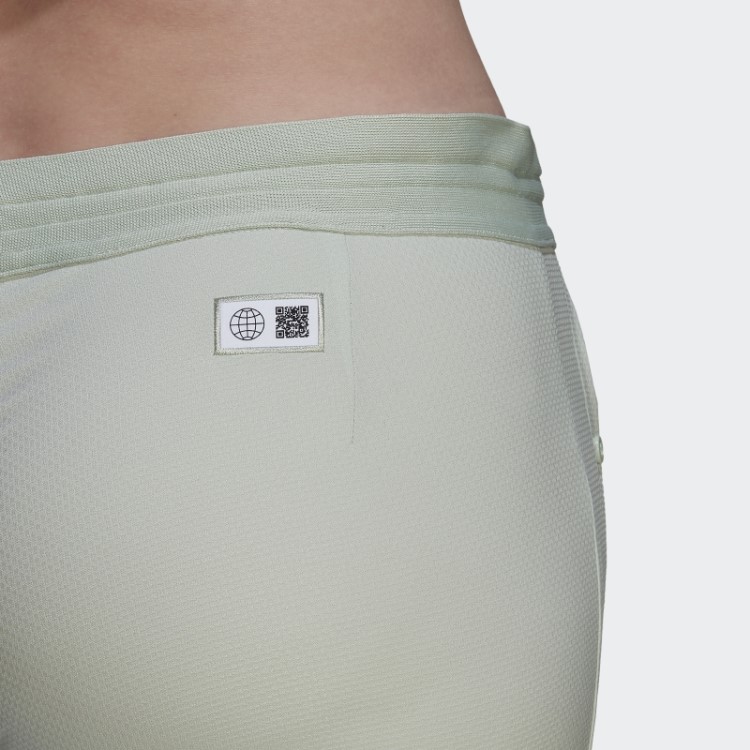 Calça De Corrida Verde Adidas Feita Para Ser Refeita
