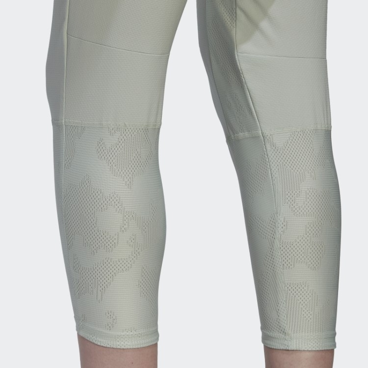 Calça De Corrida Verde Adidas Feita Para Ser Refeita