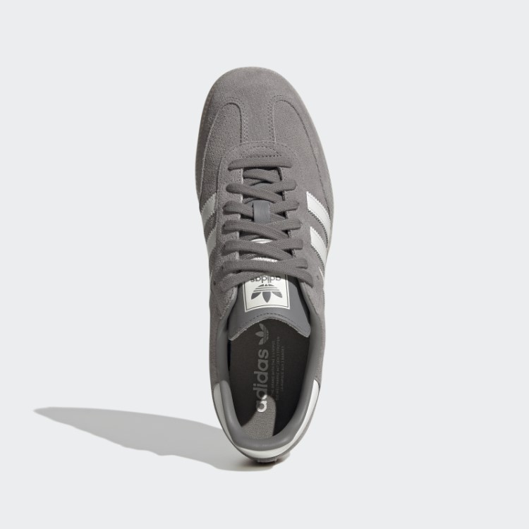 Samba E Tênis Adidas Cinza