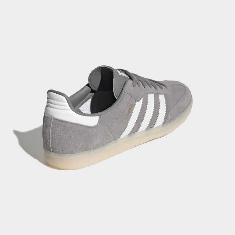 Samba E Tênis Adidas Cinza