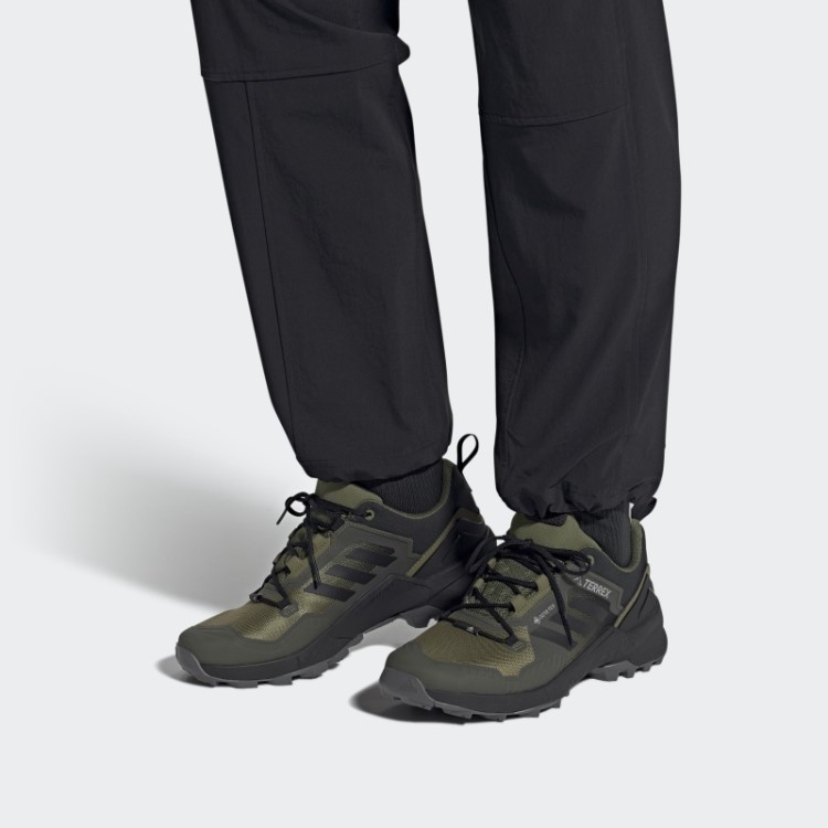 Tênis De Caminhada Adidas Terrex Swift R3 Gore-tex Verde Oliva