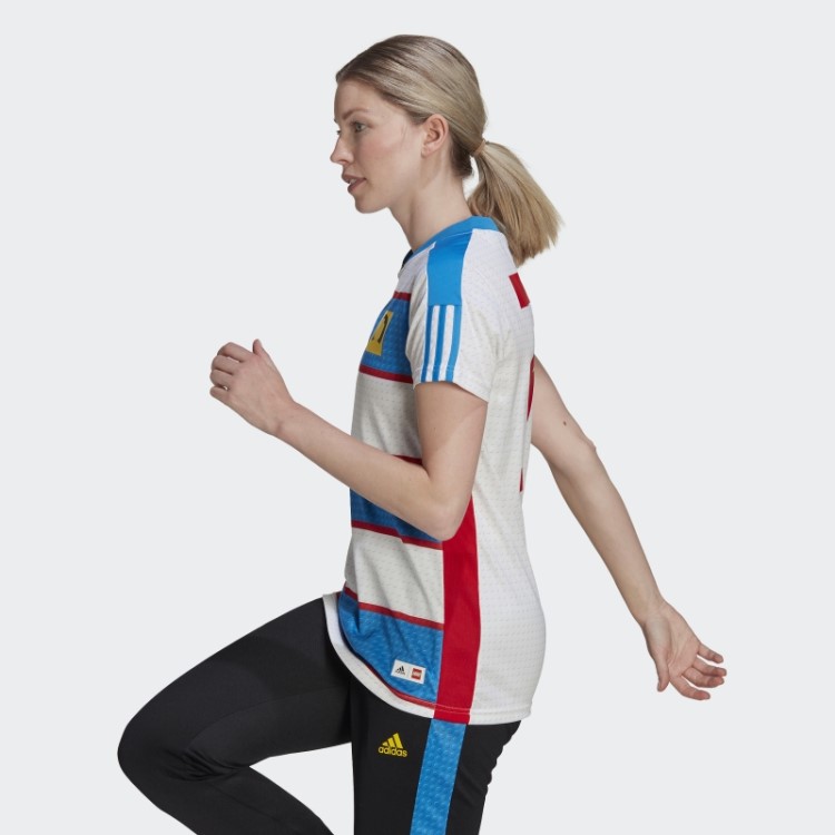 Camisa Azul Adidas Tiro X Lego Moda