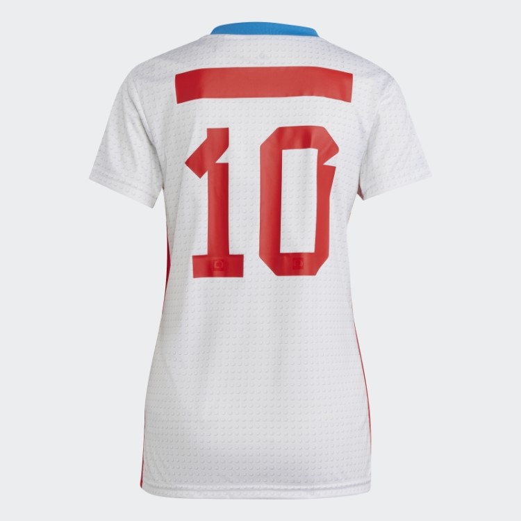 Camisa Azul Adidas Tiro X Lego Moda