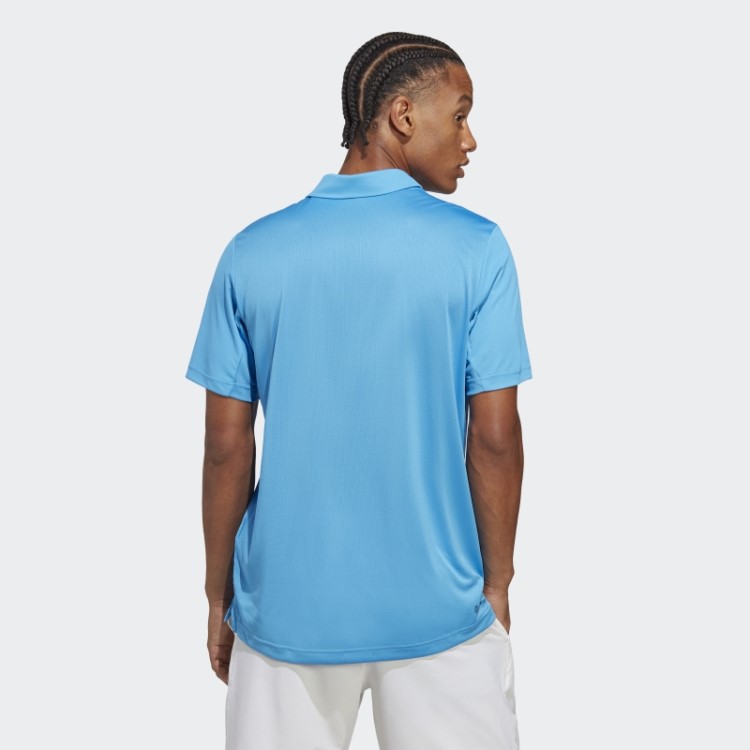 Camisa Pólo De Tênis Clube Azul Adidas