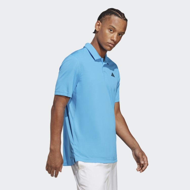 Camisa Pólo De Tênis Clube Azul Adidas
