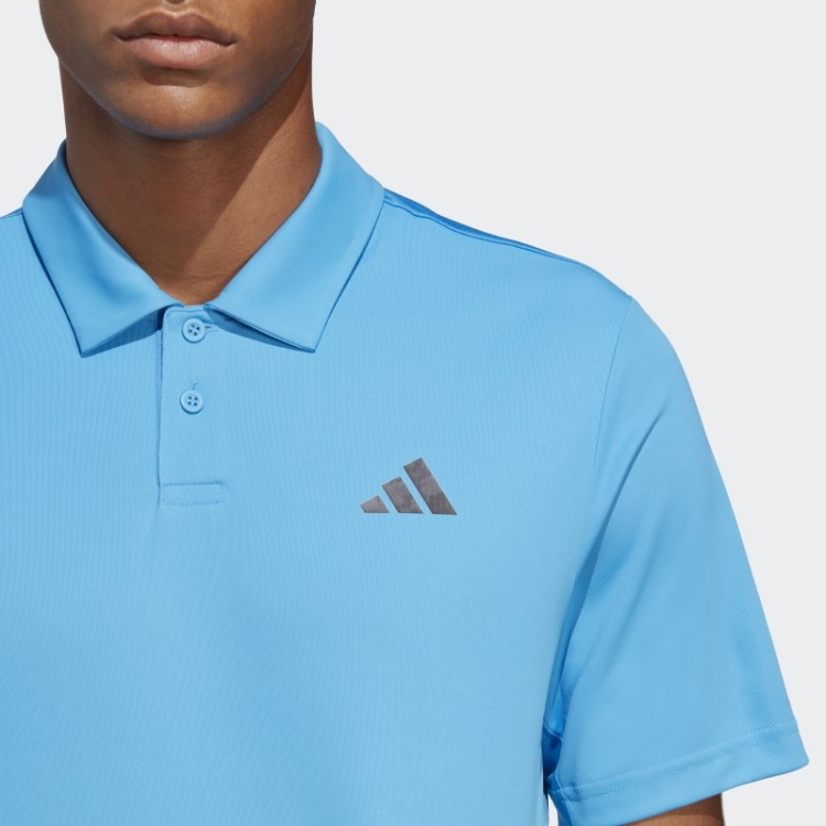 Camisa Pólo De Tênis Clube Azul Adidas