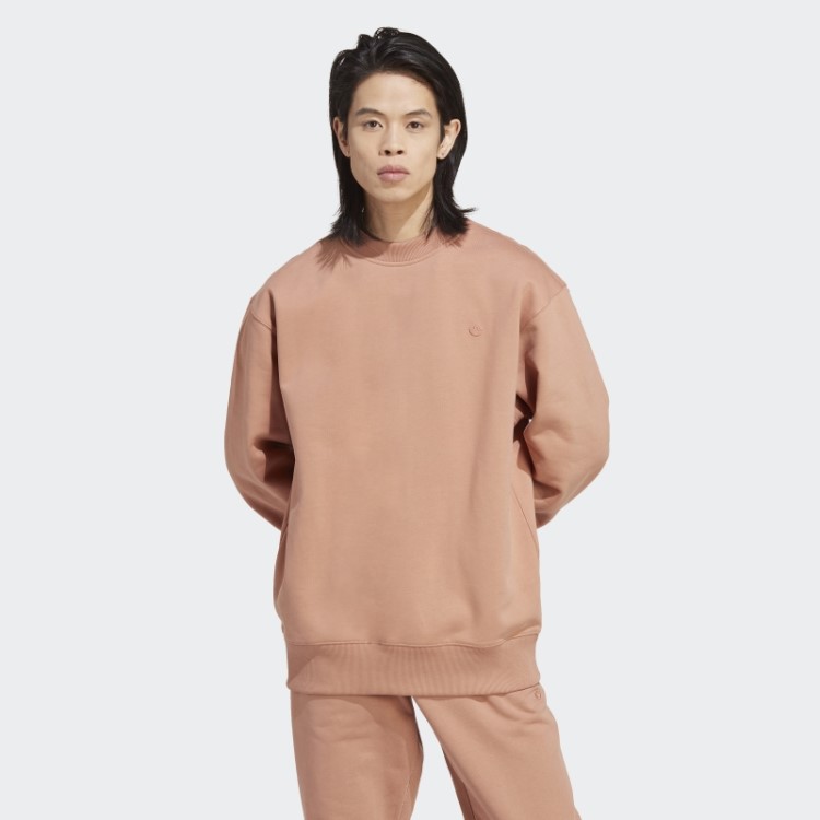 Adidas Adicolor Contemtempo Crew Moletom Clay