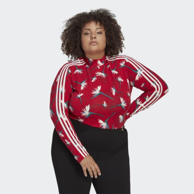 Body Vermelho Thebe Magugu (tamanho Grande) Adidas