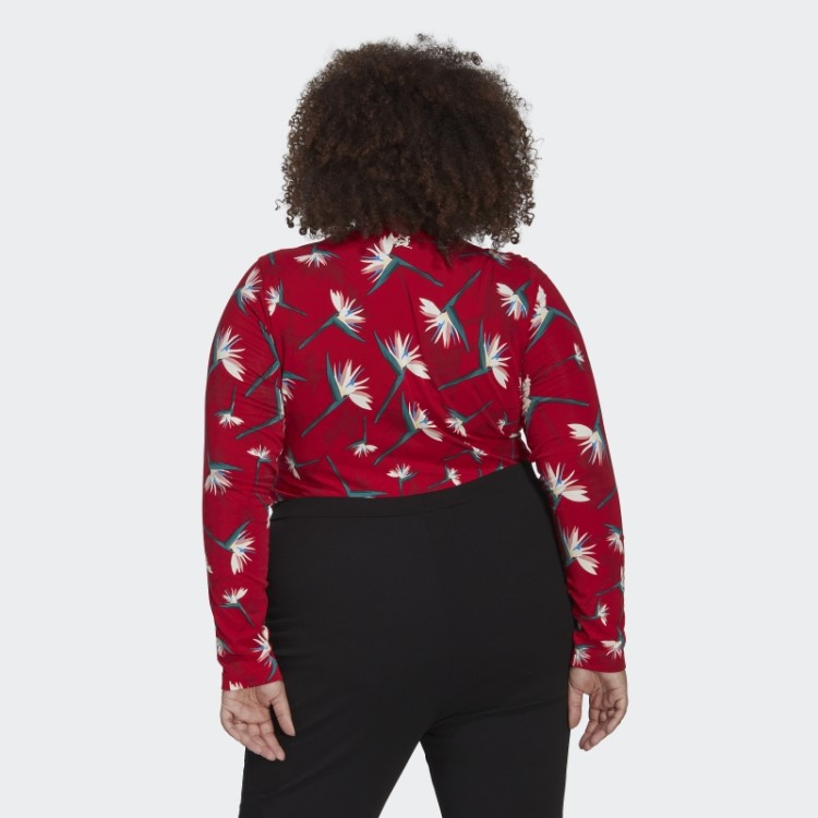 Body Vermelho Thebe Magugu (tamanho Grande) Adidas