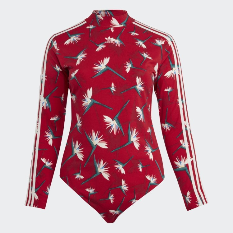 Body Vermelho Thebe Magugu (tamanho Grande) Adidas