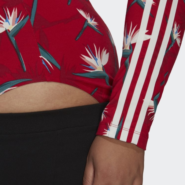 Body Vermelho Thebe Magugu (tamanho Grande) Adidas