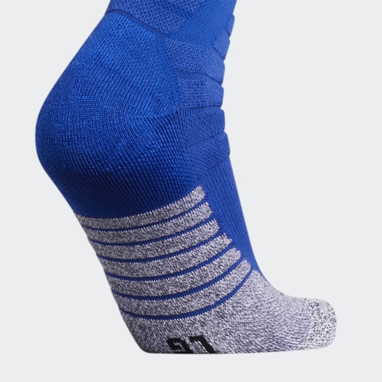 Meias Azuis Adidas Adizero Futebol Acolchoadas