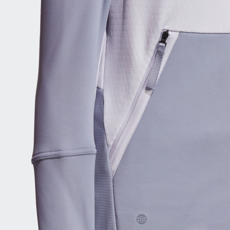 Jaqueta De Lã Para Caminhada Silver Dawn Adidas Terrex Tech Flooce