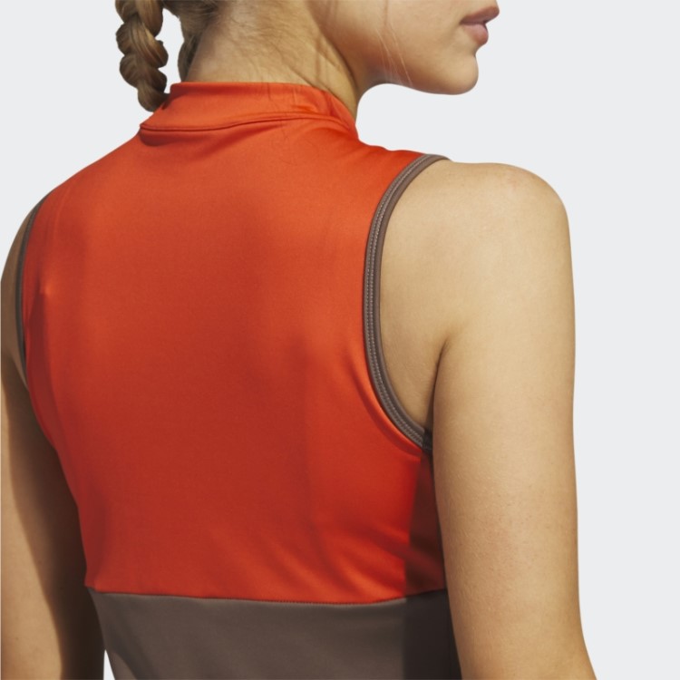 Vestido De Golfe Colorblocked Ultimate365 Tour Adidas Earth