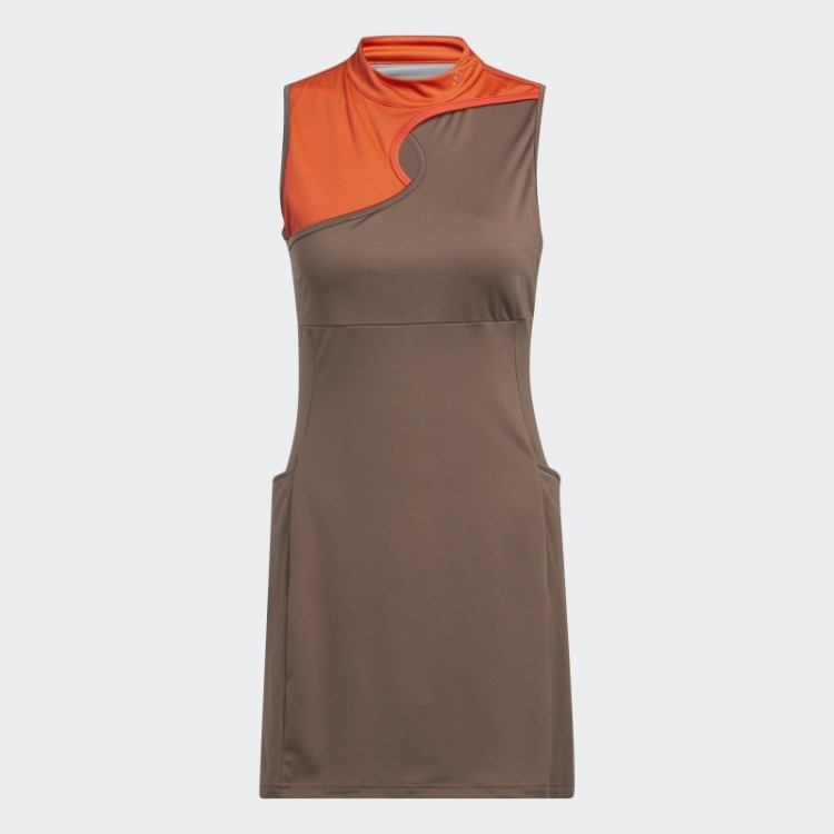 Vestido De Golfe Colorblocked Ultimate365 Tour Adidas Earth