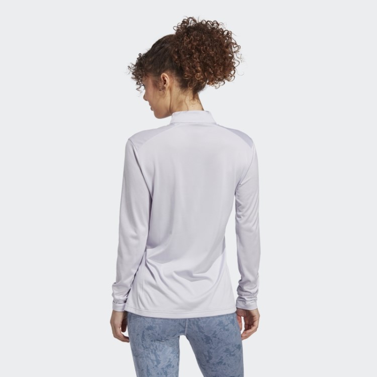 Silver Dawn Terrex Camiseta Manga Longa Com Meio Zíper Adidas