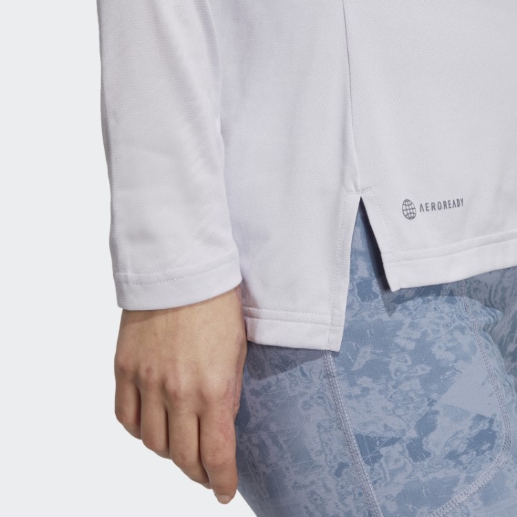 Silver Dawn Terrex Camiseta Manga Longa Com Meio Zíper Adidas