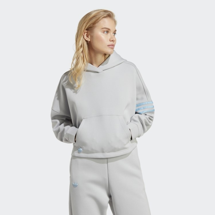 Moletom Adidas Adicolor Neuclassics Onix