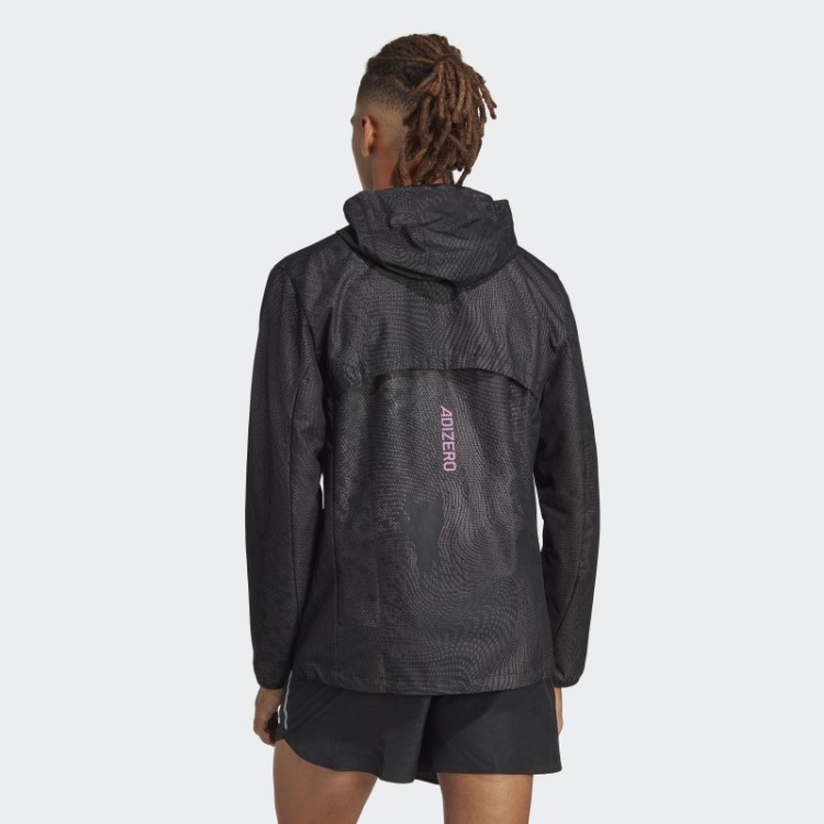 Jaqueta Membrana Adizero Preto Adidas