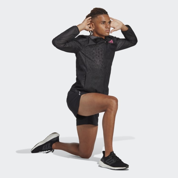 Jaqueta Membrana Adizero Preto Adidas