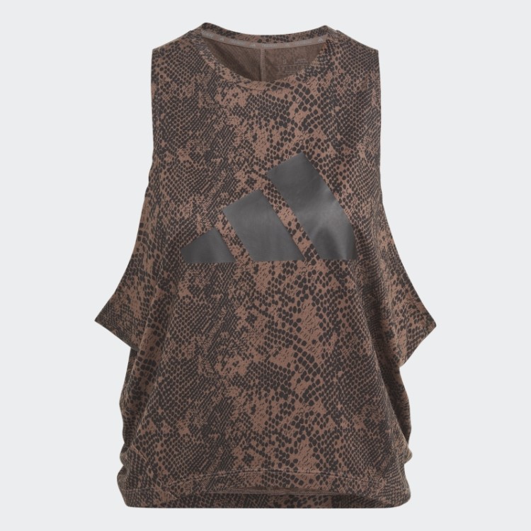 Adidas Train Icons All Over T-shirt Com Estampa Earth