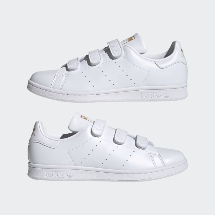 Sapato Adidas Stan Smith Dourado Metalizado