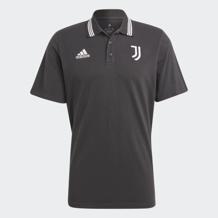 Camisa Polo Adidas Juventus Dna Preta