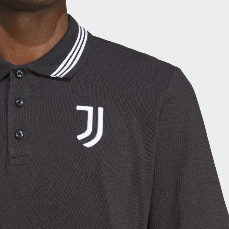 Camisa Polo Adidas Juventus Dna Preta